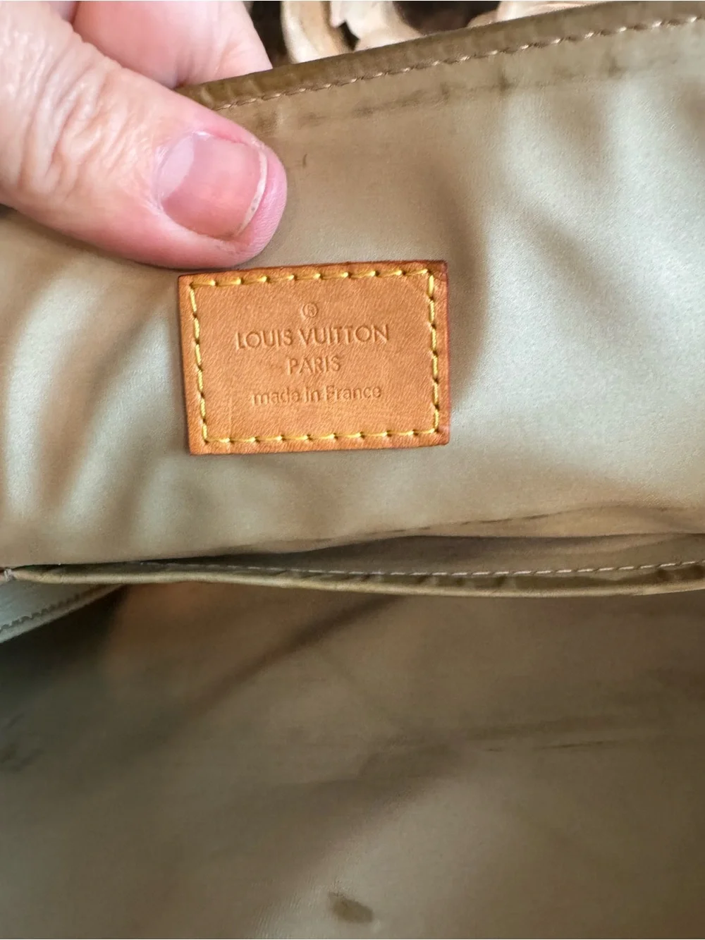 Louis Vuitton Brown and Tan Men’s Messenger Bag